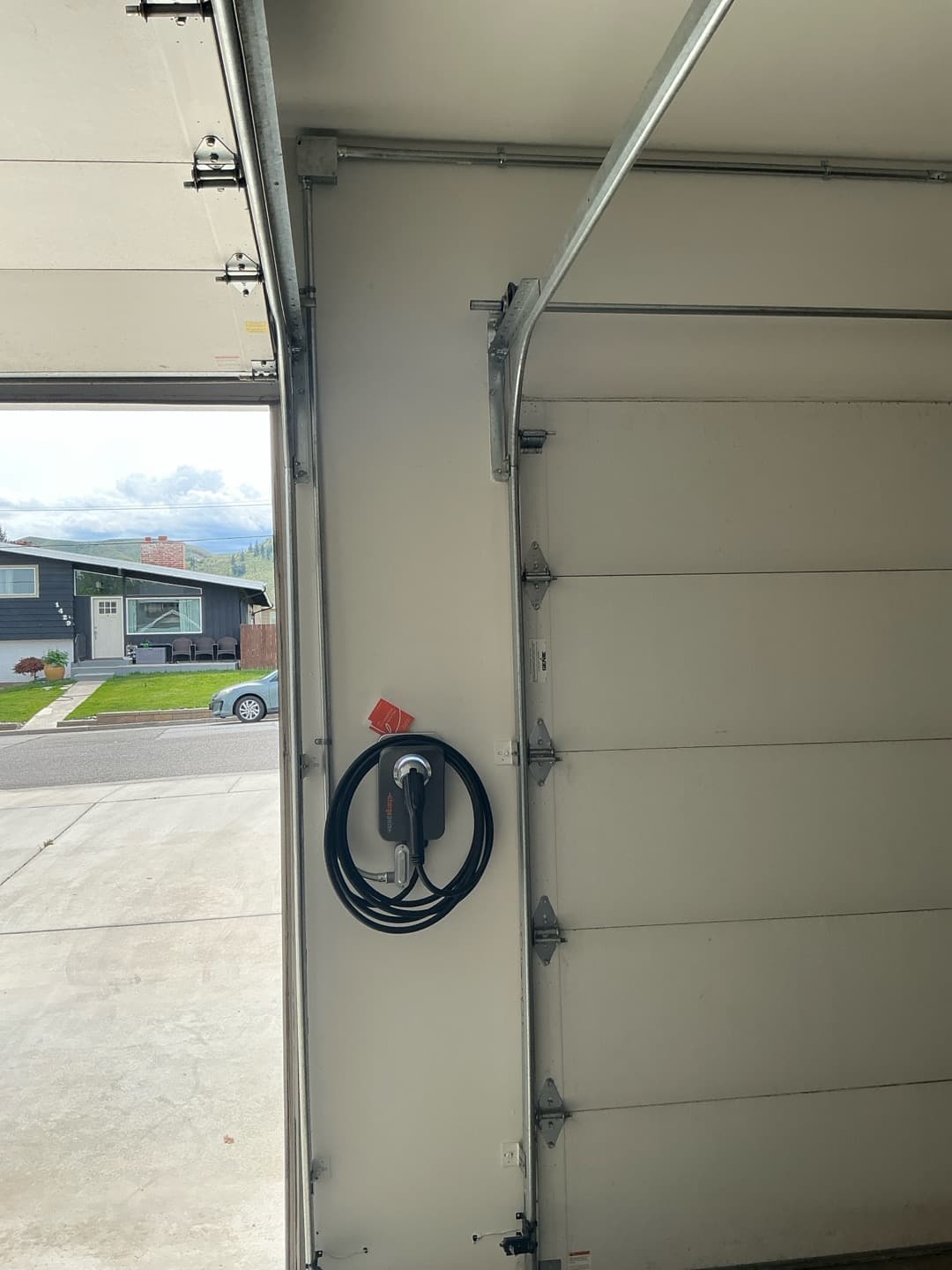 Gallery photos for Clean EV Charger Install With Dedicated Circuit in the Garage: Image #1