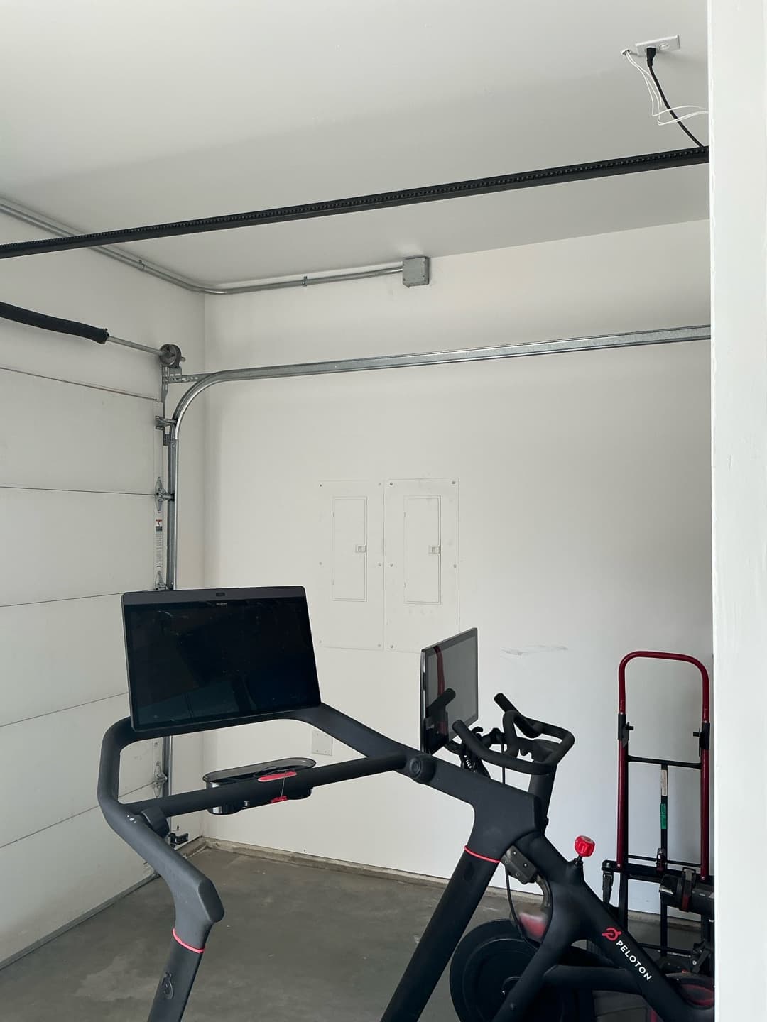 Clean EV Charger Install With Dedicated Circuit in the Garage image